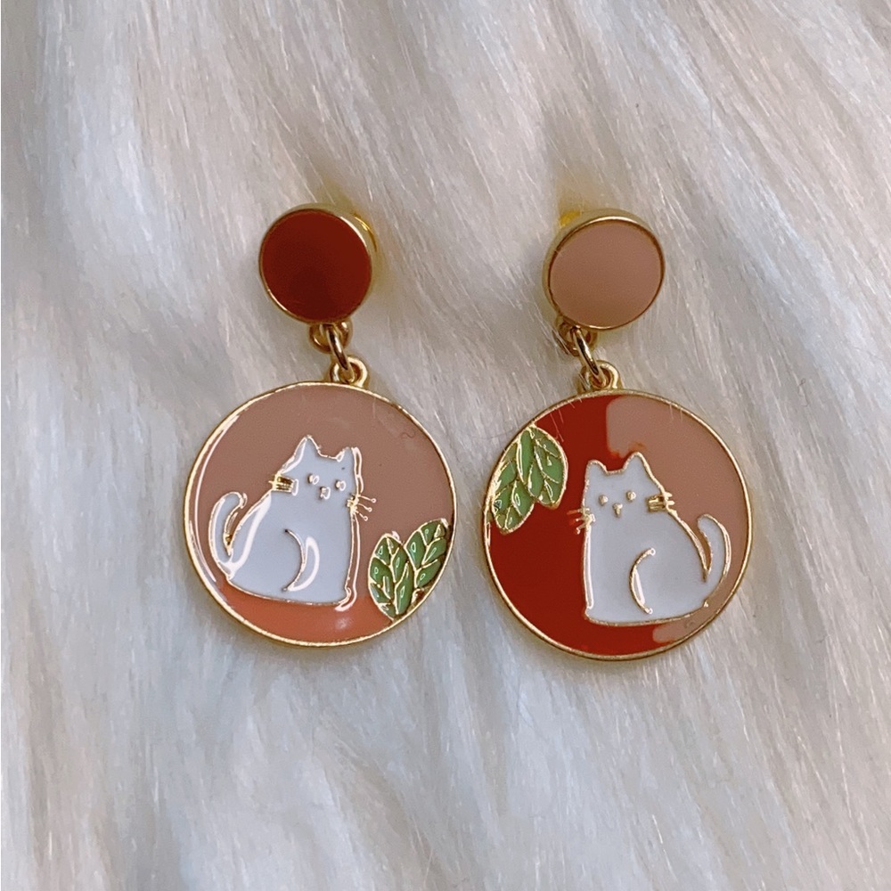 Cat Earrings